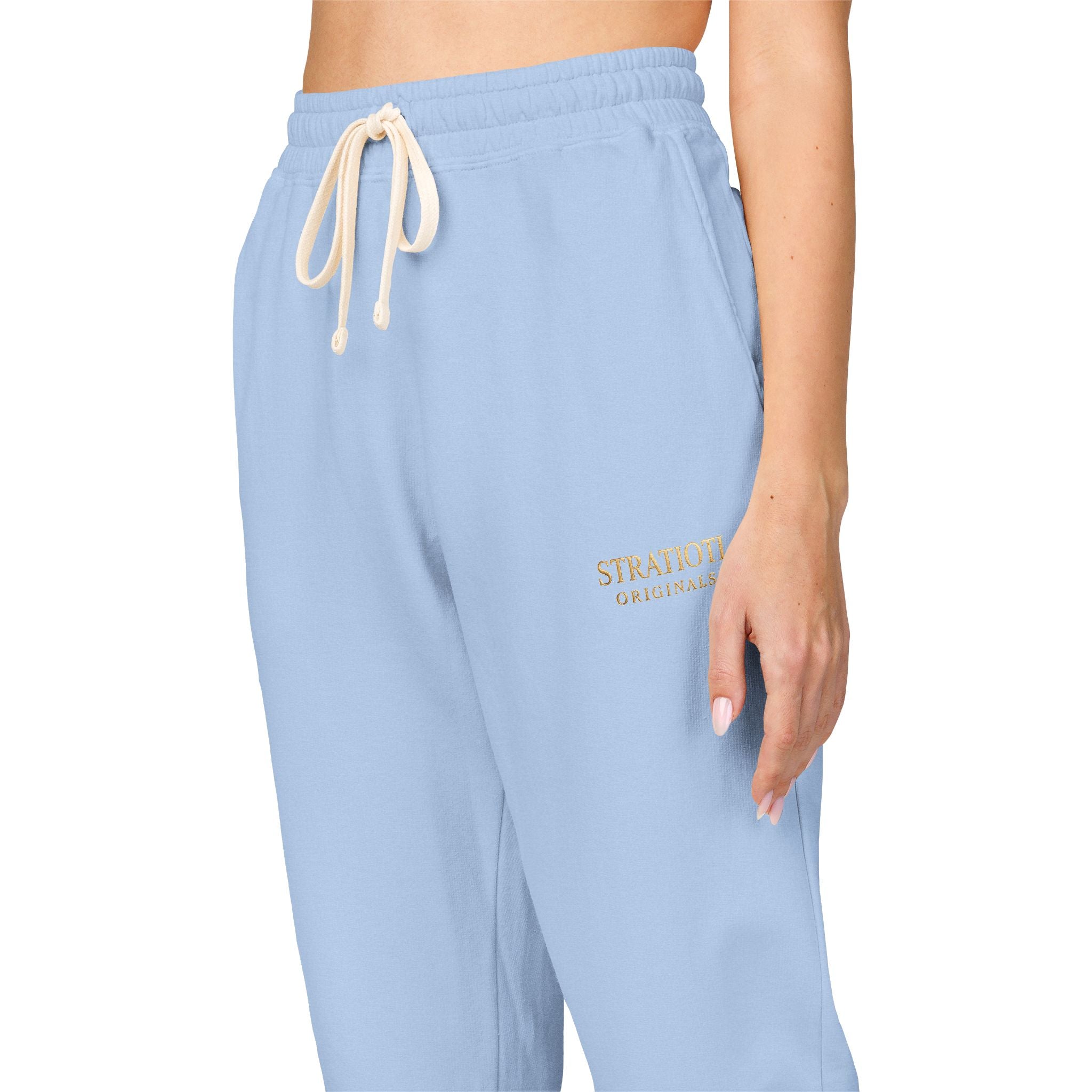 Unisex Garment-Dyed Fleece Sweatpants
